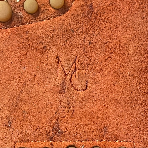 M. Gemi moccasin kiltie driving loafers suede salmon women’s shoes slip on - Picture 7 of 7